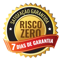 Satisfação garantida: 7 dias de garantia